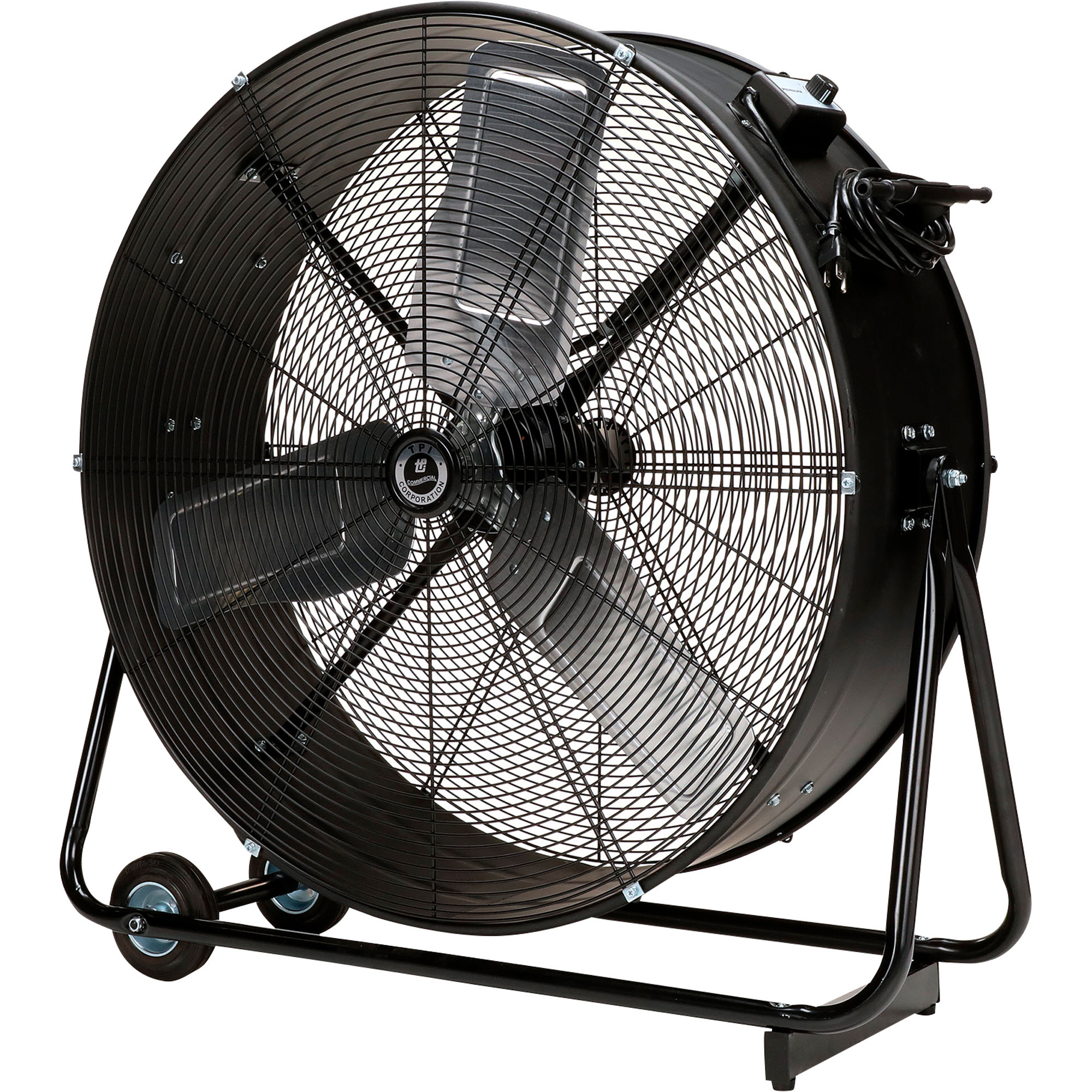 TPI Direct Drive Swivel Blower - 30in. Dia., 5500 CFM, 120V, Model# CPBS30-D